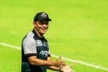 Marcinho Guerreiro, enquanto esteve no comando técnico do Moto Clube-MA