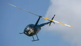 Um helicóptero Robinson R44 foi alvo das operação da ANAC e da Polícia Militar de Goiás