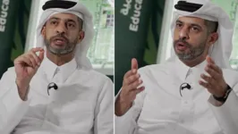 Nasser Al-Khater em entrevista à BBC