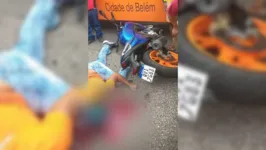Imagem ilustrativa da notícia Motociclista morre atropelado por caçamba em Belém