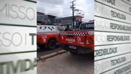 Ocorrência parou o trânsito em uma das mais movimentadas avenidas da capital paraense