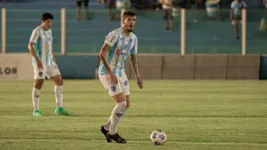Bruno Paulista foi o melhor volante do Papão no ano, mas sofreu com lesões e falta de condicionamento físico.