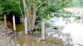Devido às fortes chuvas que têm caído no município nas últimas semanas, o nível do rio Parauapebas está com 8,30 metros 