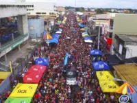 Abaetetuba costuma receber milhares de turistas durante o Carnaval.