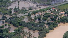 A enchentes atingiram 116 municípios do sul e sudoeste da Bahia