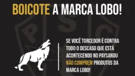 Campanha de boicote à marca do Paysandu circula pelas redes sociais