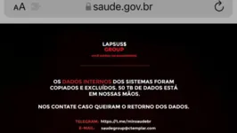 Houve reclamações sobre o sumiço de informações sobre a vacinação