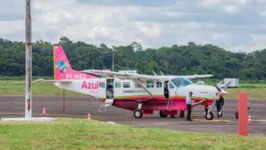 Aeroporto estava inativo. Reinauguração faz parte de várias ações realizadas pela atual gestão.