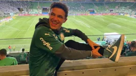 Lando Norris visitou, na última quarta-feira o Allianz Parque.