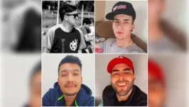 Os jovens morreram no local. Veículo em que eles estavam colidiu com um caminhão. 