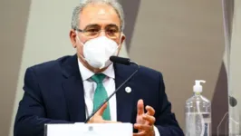 Marcelo Queiroga, ministro da Saúde: "principal arma é a imunização".