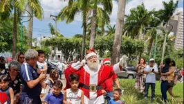 O evento vai contar com a tradicional chegada do Papai Noel