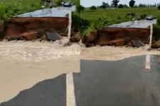 Imagem ilustrativa da notícia Estrada maranhense que liga o Estado ao Pará cede; veja!