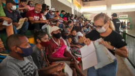 Centenas de pessoas procuraram os serviços da Caravana de Cidadania e Direitos Humanos