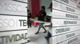 Imagem ilustrativa da notícia Vídeo: adolescente tem perna arrancada em acidente no Pará