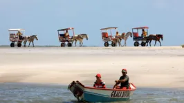 Travessia para a ilha de Algodoal agora custa R$ 15