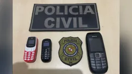 Celulares usados na cola eletrônica 