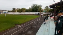 Dupla estava tentando fraudar o TAF do concurso da PM, realizado na manhã de hoje (2), em Santarém