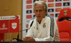 Jorge Jesus esta à frente o Benfica desde julho de 2020