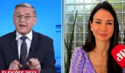 José Carlos Bernardi e Amanda Klein são comentaristas da Jovem Pan News