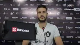 Goleiro Rodrigo Joviasky do Clube do Remo