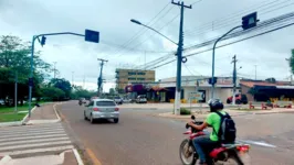 Semáforos com defeito na VP-8, na Nova Marabá 