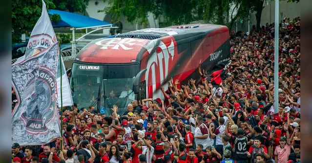 Imagem ilustrativa da notícia Rumo ao tri, torcida do Flamengo prepara invasão na decisão