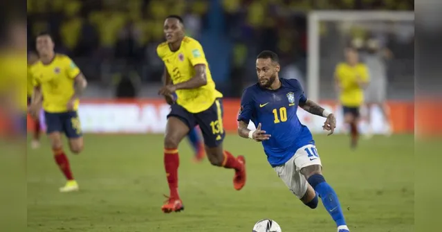 Imagem ilustrativa da notícia Brasil pega a Colômbia hoje e pode garantir vaga na Copa