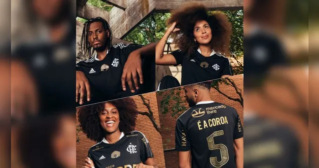 Imagem ilustrativa da notícia Adidas lança camisa “Excelência Negra” para Inter e Flamengo