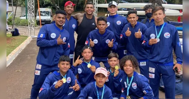 Imagem ilustrativa da notícia Paraenses garantem 14 medalhas em Campeonato de Canoagem