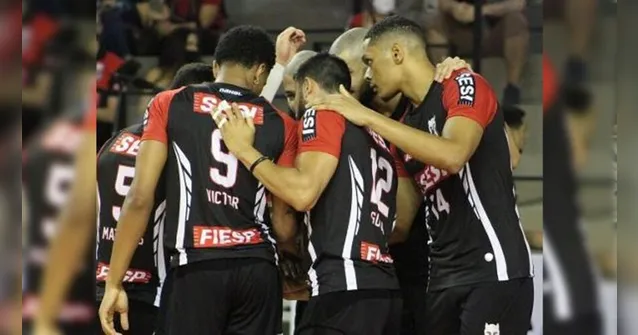Imagem ilustrativa da notícia Jogo da Super Liga é adiado após surto de covid-19