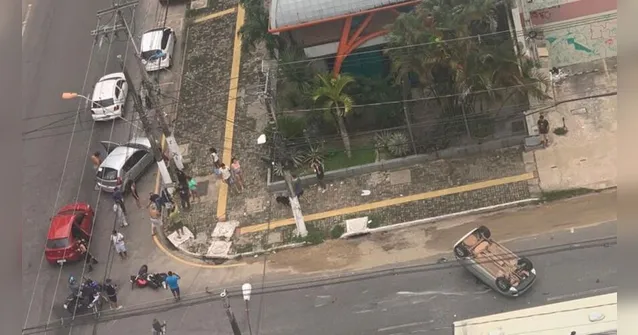 Imagem ilustrativa da notícia Acidente entre carro e motocicleta deixa um ferido em Belém