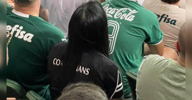 Imagem ilustrativa da notícia Camisa do Corinthians na torcida palmeirense vira confusão