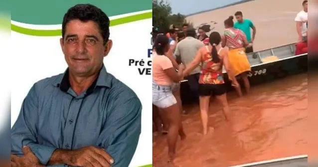 Imagem ilustrativa da notícia Vereador paraense some e familiares morrem em naufrágio