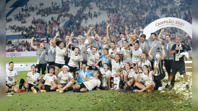 Imagem ilustrativa da notícia Corinthians é campeão da Libertadores Feminina