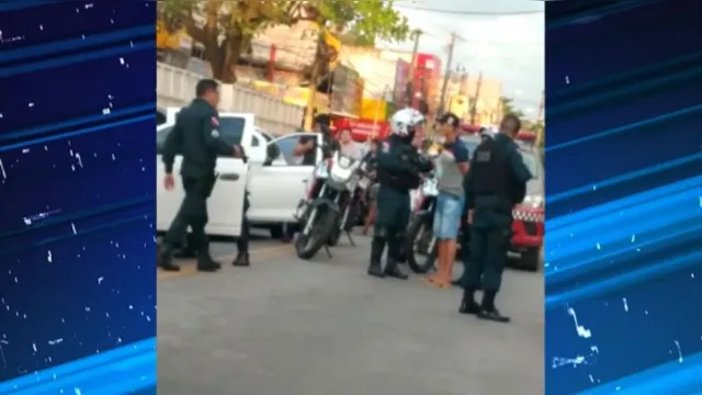 Imagem ilustrativa da notícia Vídeo: PM recupera carro roubado de motorista em Belém