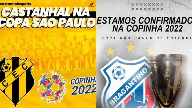 Imagem ilustrativa da notícia Castanhal e Bragantino representarão o Pará na Copinha 2022