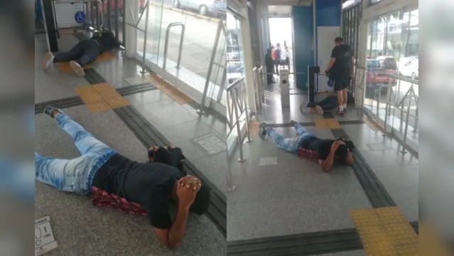 Imagem ilustrativa da notícia Dupla é presa após assalto no terminal do BRT em Belém