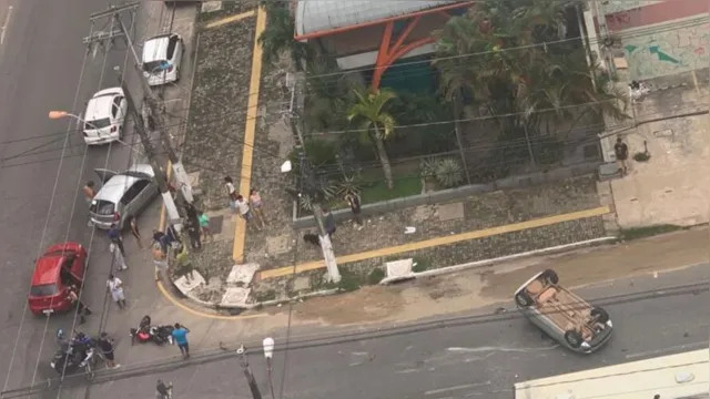 Imagem ilustrativa da notícia Acidente entre carro e motocicleta deixa um ferido em Belém