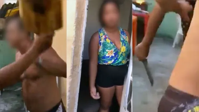 Imagem ilustrativa da notícia Vídeo: esposa bate em homem com amante em confraternização