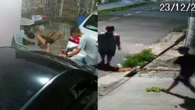 Imagem ilustrativa da notícia Vídeo: assaltantes invadem casa na Sacramenta