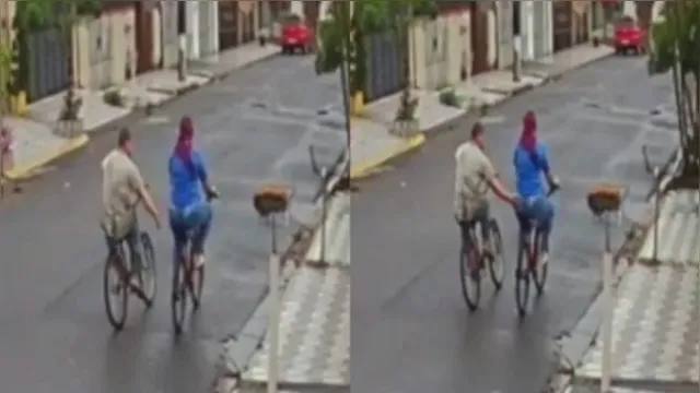 Imagem ilustrativa da notícia Vídeo: homem 'passa a mão' nas nádegas de ciclista na rua
