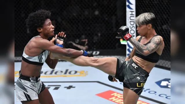 Imagem ilustrativa da notícia Paraense Amanda Lemos vence e leva bônus no UFC; assista!
