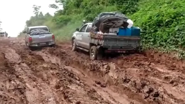 Imagem ilustrativa da notícia Motoristas denunciam péssimas condições na Transamazônica