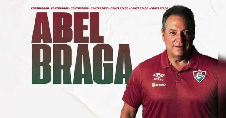 Imagem ilustrativa da notícia É oficial! Fluminense anuncia Abel Braga como treinador