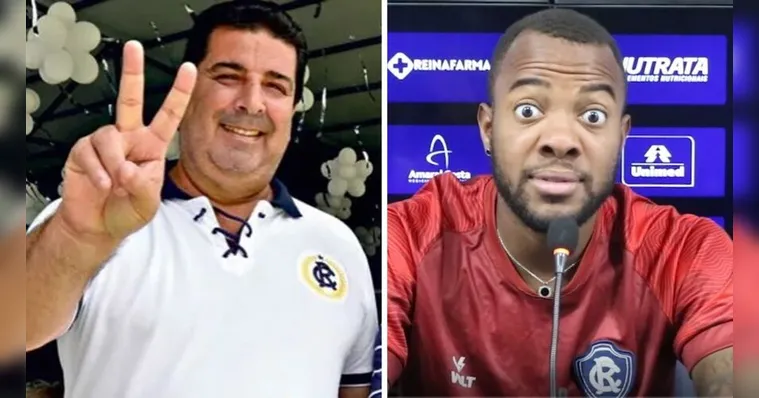 Imagem ilustrativa da notícia Pirão chama atacante do Remo de "vagabundo" e gera confusão
