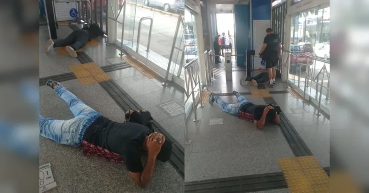 Imagem ilustrativa da notícia Dupla é presa após assalto no terminal do BRT em Belém