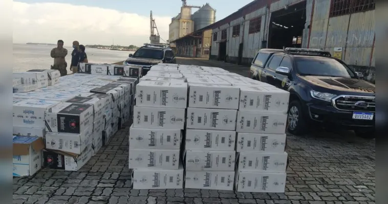 Imagem ilustrativa da notícia PF apreende mais de 400 caixas de cigarros em Belém