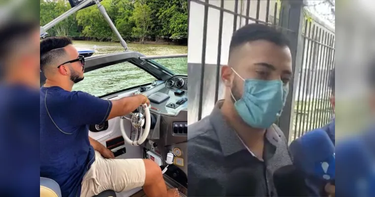 Imagem ilustrativa da notícia Vídeo: piloto da lancha fala à imprensa sobre a morte