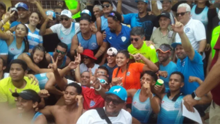 Imagem ilustrativa da notícia Paysandu é bicampeão de regata em disputa no Ver-o-Rio